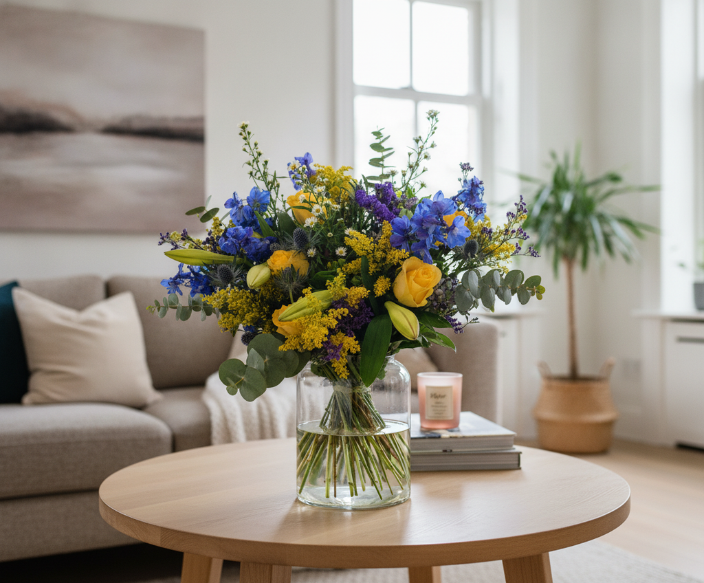 Jacarandas & Sunshine Bouquet