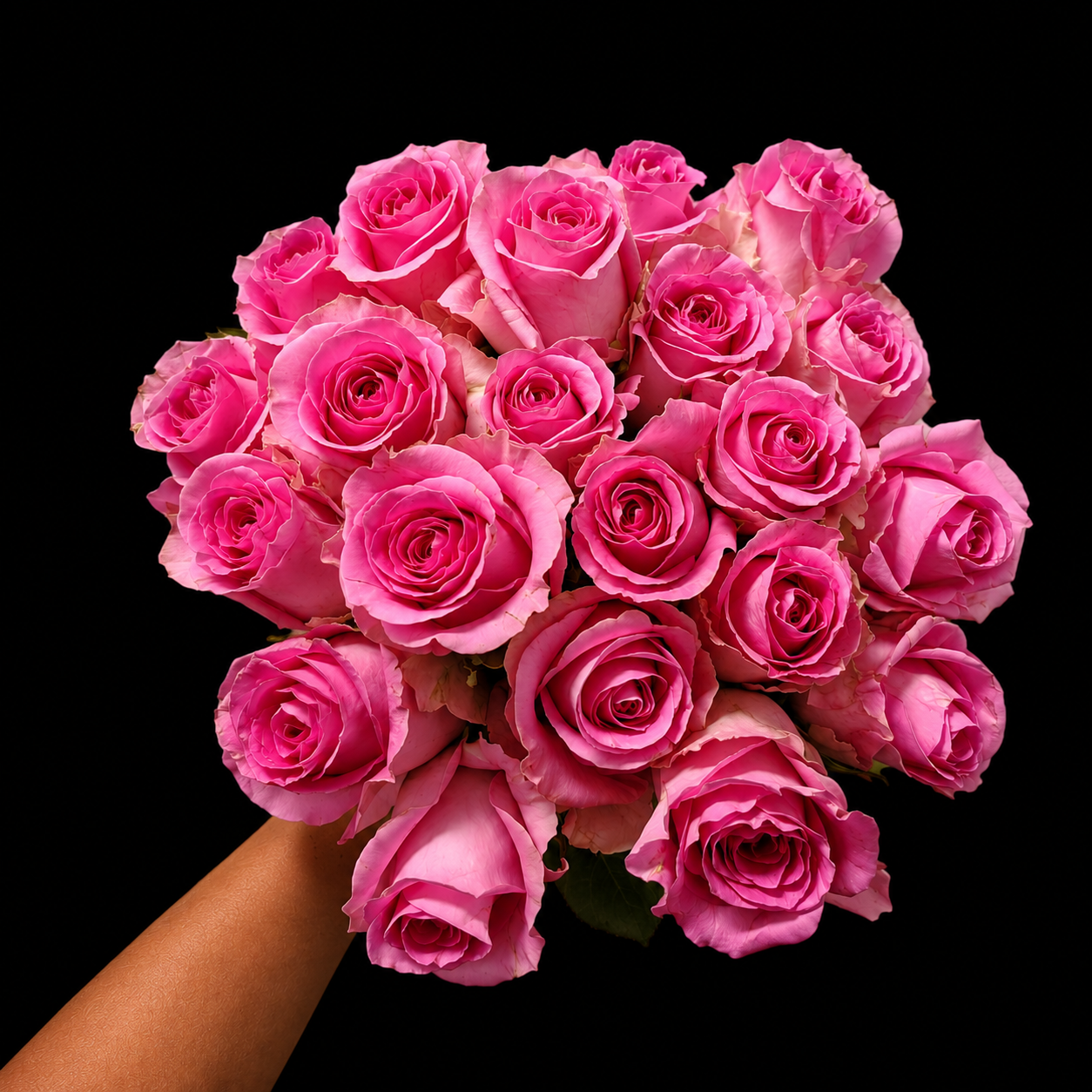 Gentle love- Pink Roses Bouquet