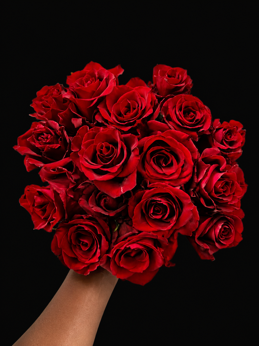 Traditional Red Roses Bouquet