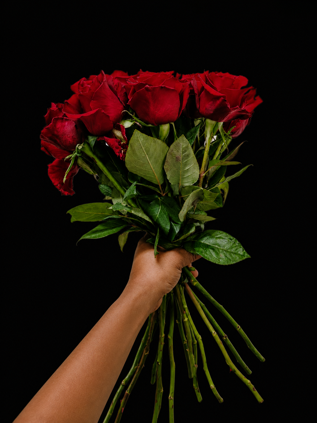 Traditional Red Roses Bouquet