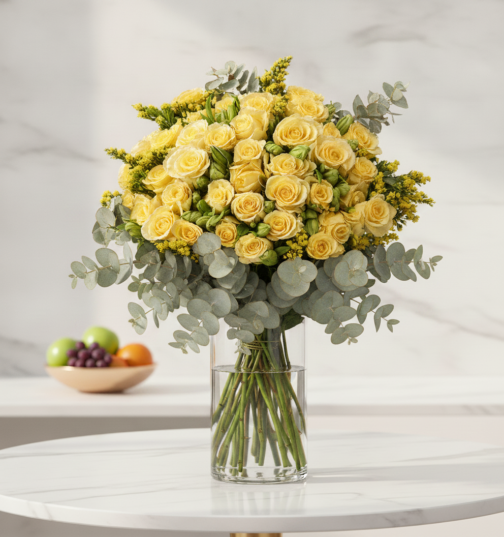 Ray Of Sunshine Yellow Roses